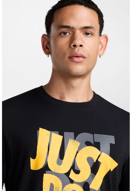 Памучна тениска с надпис