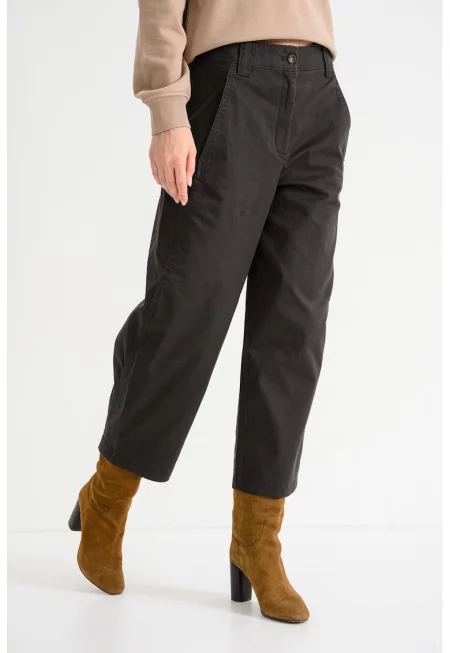 Прав панталон с висока талия