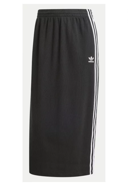 Права миди пола с детайл с лого