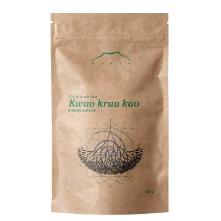 Пуерария мирифика (Kwao Krua Kao) – Билков прах за стягане на кожата, 50 g