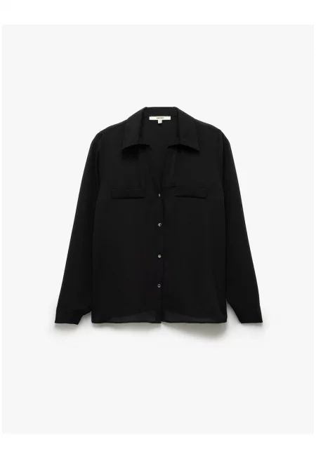 Риза със стандартна кройка