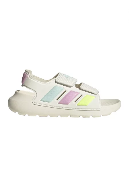 Сандали Alta Swim с велкро - Слонова кост/Пастелнорозов/Ментово зелено