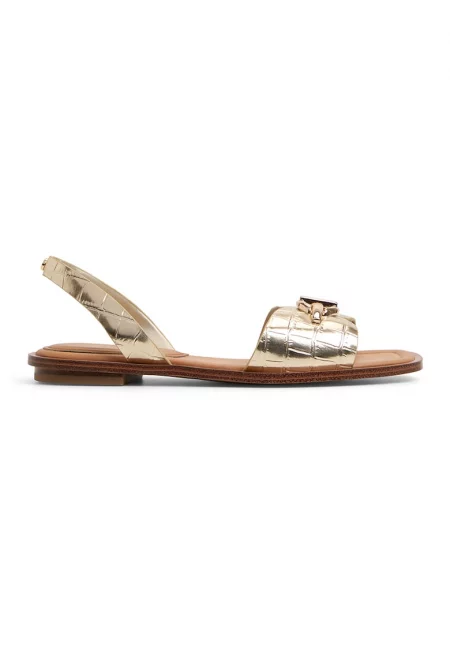 Сандали Goassi от еко кожа - Златист