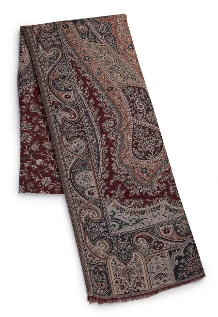 Шал Kashmiri Jamawar с вълна