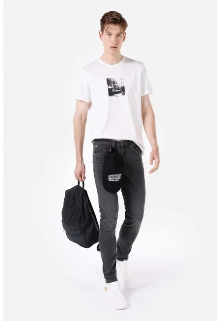 Слим дънки - Антрацитно сиво