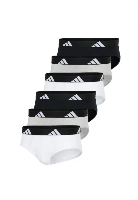 Слипове Active Flex - 6 чифта - Бял/Черен/Сив