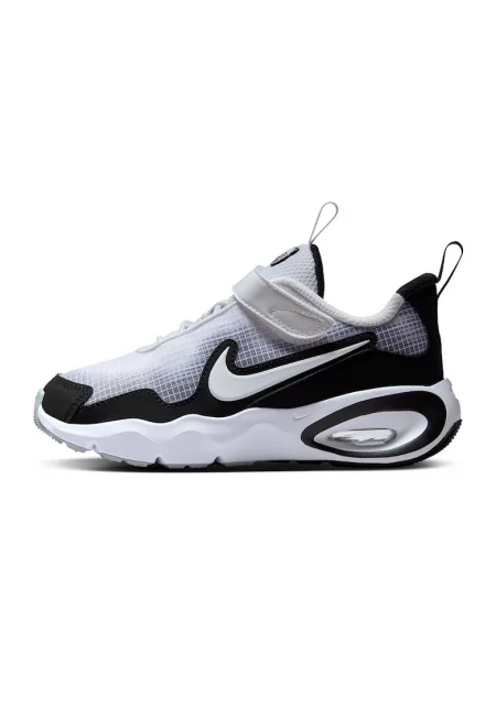 Спортни обувки Air Max Nova с велкро - Бял/Черен/Tъмносив