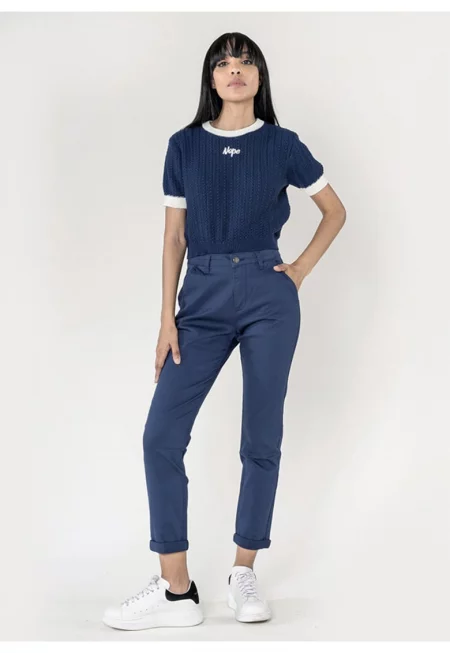 Тъмносини чинос панталони  J250 M10 18034