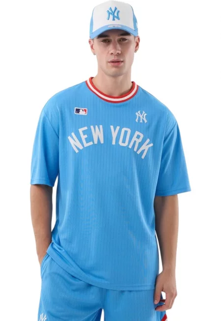 Тениска  MLB Arch Tee NY Yankees 61523 - Син