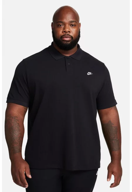 Тениска от пике с яка и лого