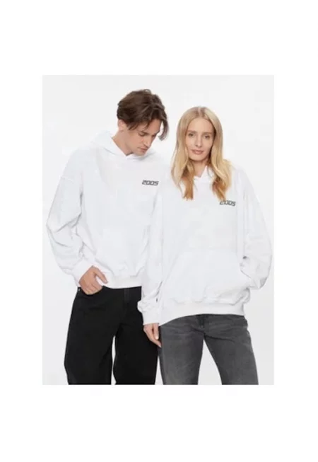 Унисекс блуза -  303654337 - Памук - Бяла - Бял