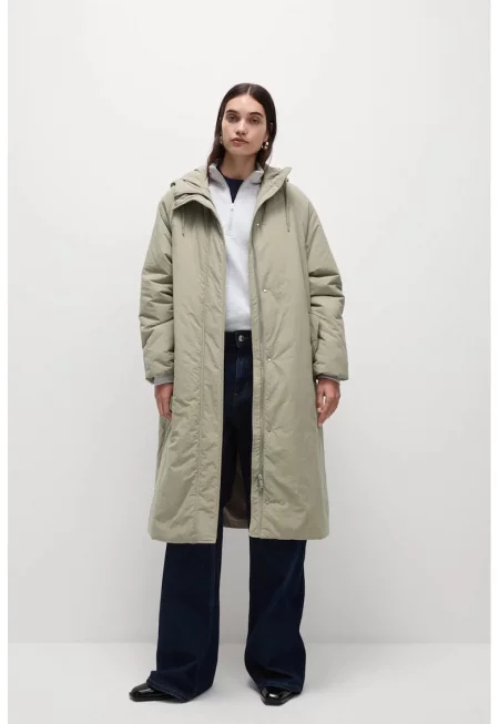 Ватирано дълго зимно яке