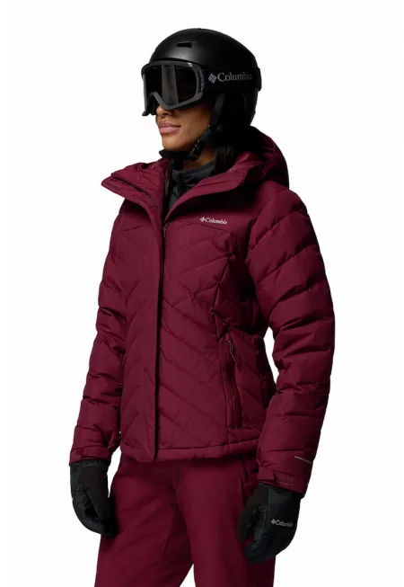 Вталено яке Lay D Down V с качулка - Бордо