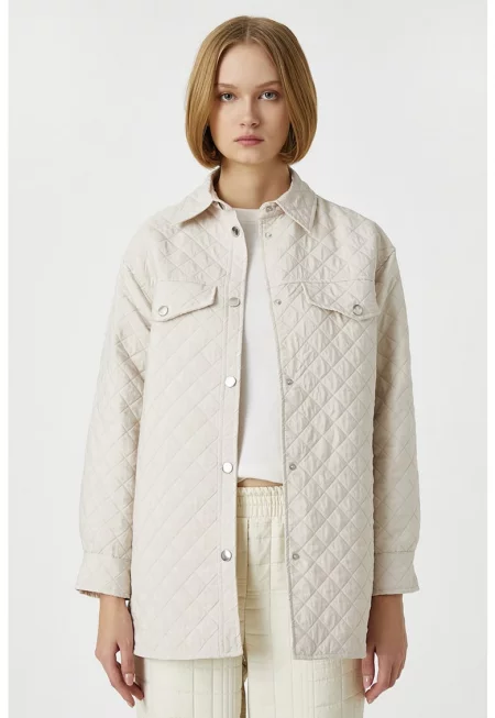 Яке с паднали ръкави и шевове