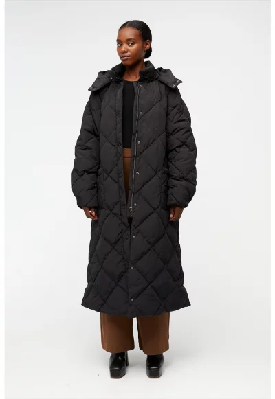 Зимно пухено яке с качулка