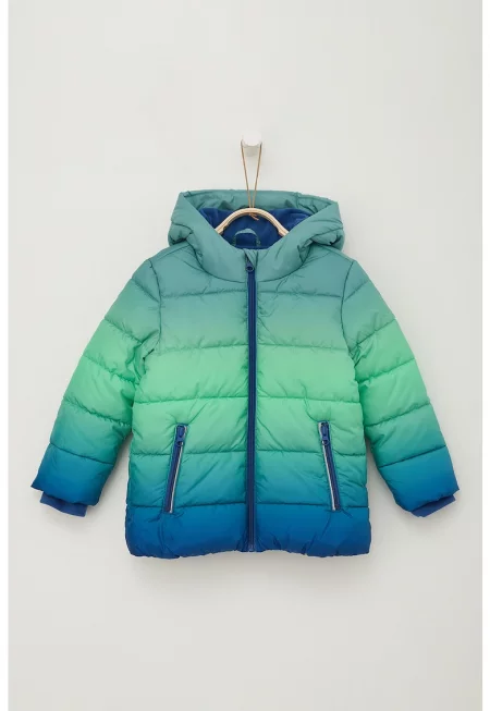 Зимно яке с преливащи се нюанси