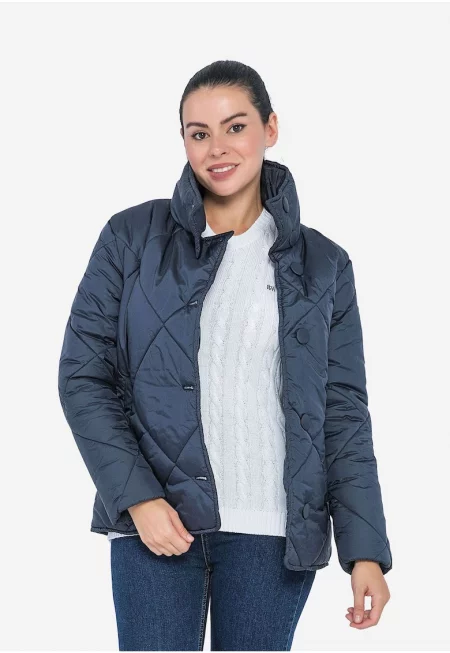 Зимно яке с висока яка