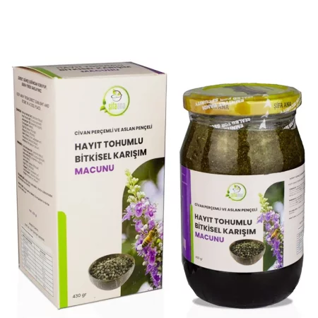 Билкова паста с витекс и рожков – Хормонален баланс и женско здраве, 430 g