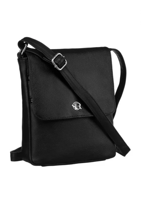 Чанта R-TSL-06-CPDM Crossbody Естествена кожа - Черен