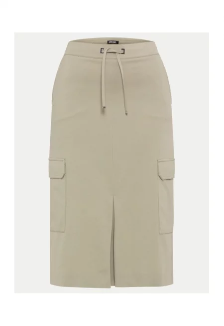 Дамска пола -  18211 - Памук - Каки