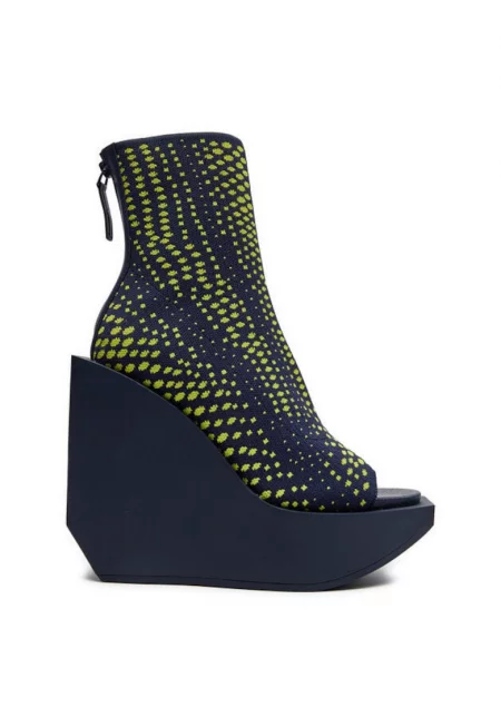 Дамски ботуши  303650759 - Текстил - Зелени - Зелен