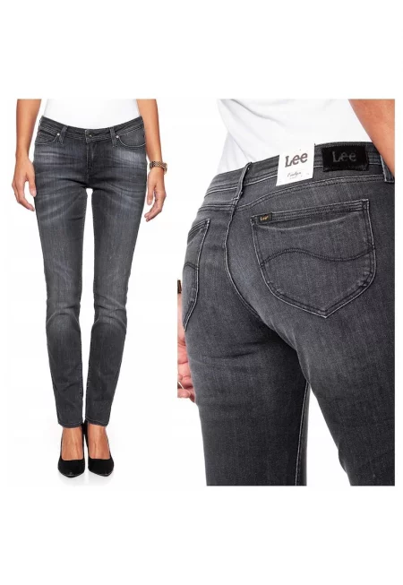 Дамски дънки -  Emilyn - 7060-46 - Памучни - Дълги - Petite - Дънкови - W28-L33 US - Сиви