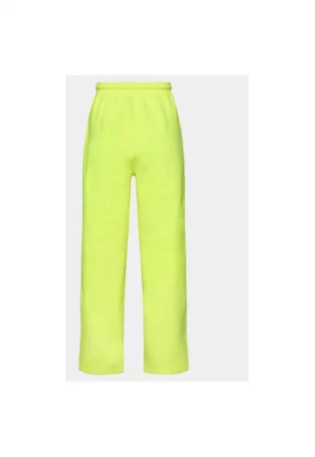 Дамски панталон -  303926120 - Памук - 46794 - Жълт