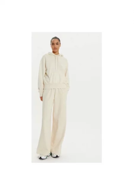 Дамски панталон -  304581717 - Памук - Бежов - Бежов