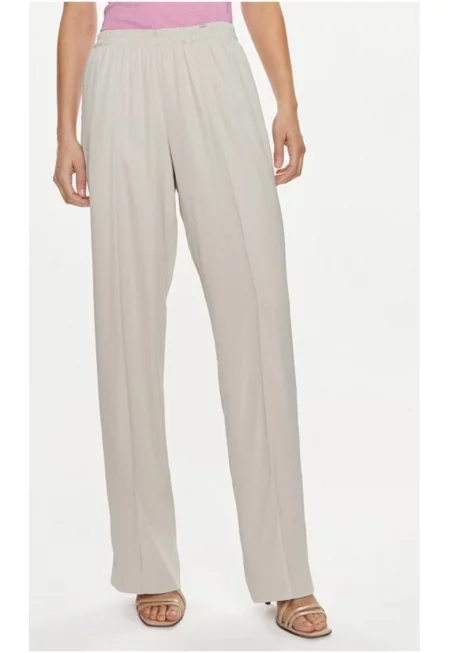 Дамски панталон -  737320 - Екрю - Вискоза