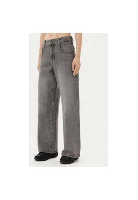 Дамски панталон G Star Raw - D25286-D490-G918 - памук - сив - Сив