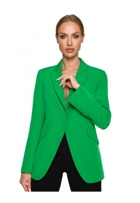 Дамско яке -  Полиестер/Еластан - Зелено
