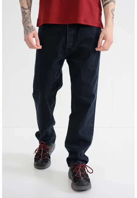 Дънки Jonah с копчета - Избеляло черно