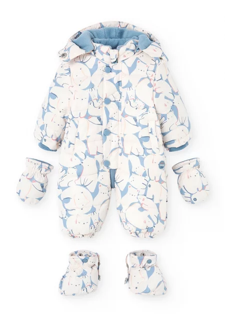 Гащеризон с отделящи се ръкавички и буйки