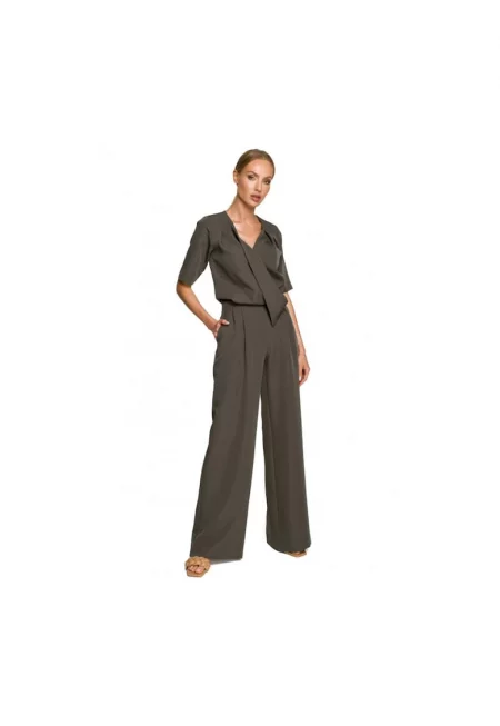 Гащеризон  с v-образно деколте - полиестер - еластан