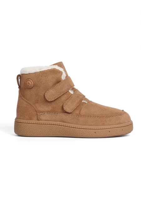 Ghete din piele intoarsa cu inchidere velcro Rocky - Светлокафяв
