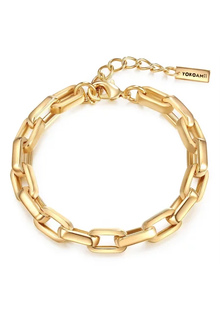 Гривна с 14K злато - Златист