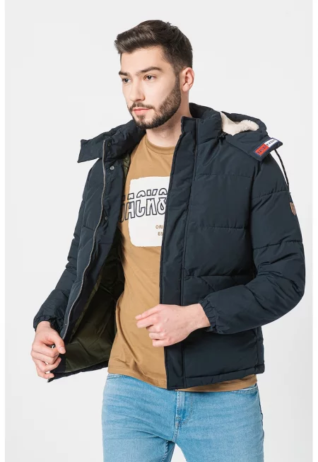 Jack&Jones - Зимно яке Efdey с отделяща се качулка
