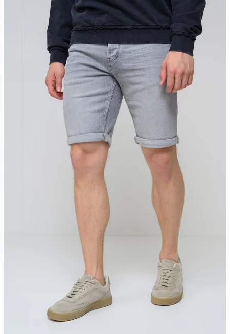 Къси дънки - Светло сив