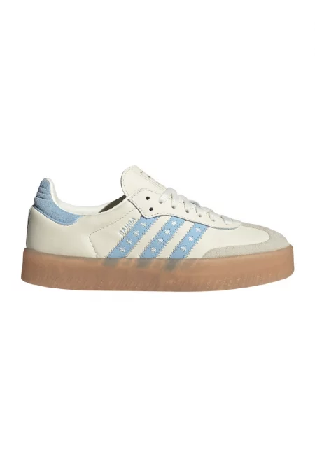 Кожени маратонки Samba с бродерии