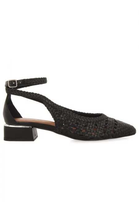 Кожени пантофки Bardejov - Черен