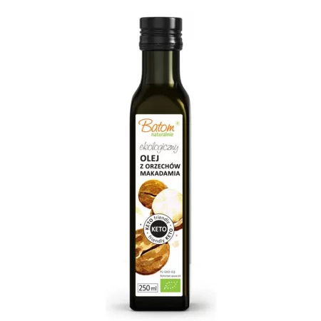 Масло от макадамия (студено пресовано), БИО, 250 ml