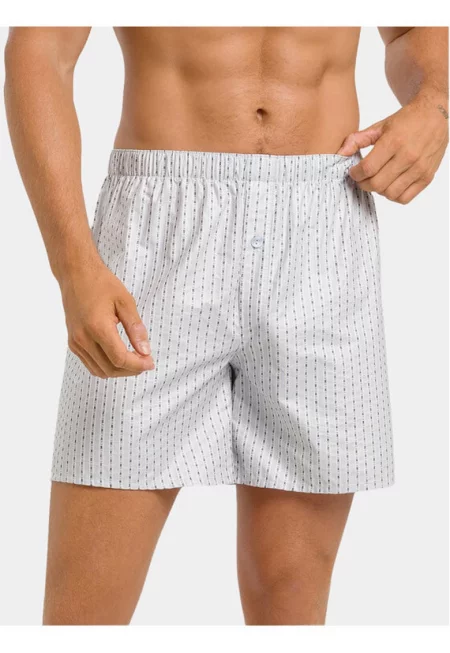 Мъжки боксерки -  303703394 - Памук - Бели