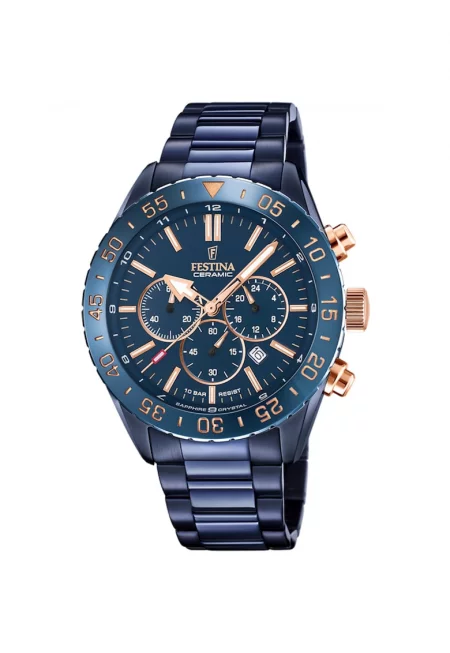 Мъжки часовник  Керамичен Хронограф F20578/1 1715499961