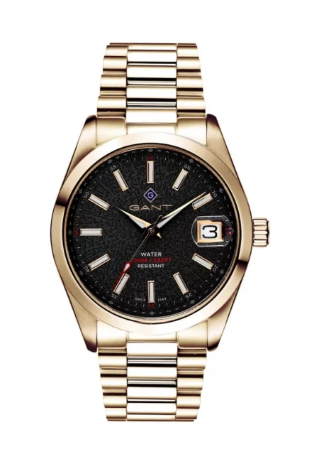 Мъжки часовник -  Неръждаема стомана - 42мм - Розово злато - G161005