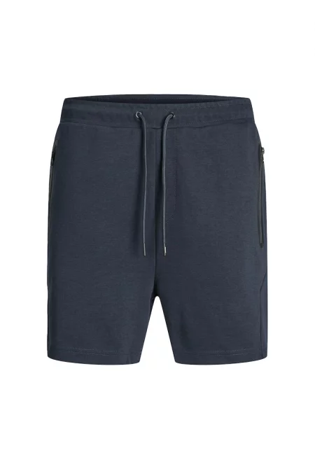 Мъжки спортни шорти Jack Jones - 12273304 - Полиестер/Памук - Тъмносин