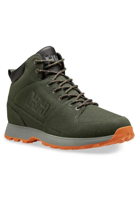 Мъжки трекинг обувки  12039 - Естествена кожа - Зелени - Зелен