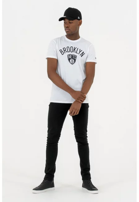 Памучна тениска Brooklyn Nets