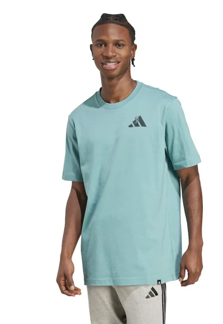 Памучна тениска с лого