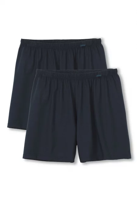 Памучни боксерки Benefits - 2 чифта - Тъмносин