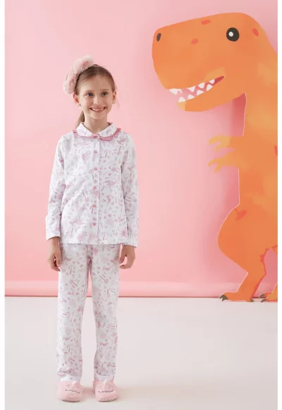Пижама с щампа за динозавър